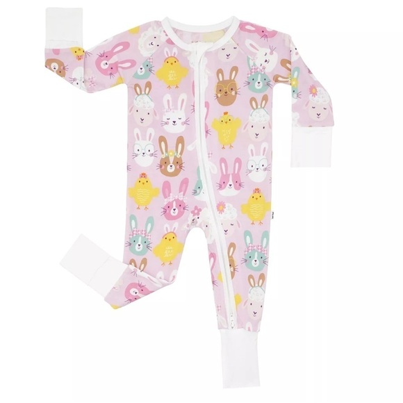 Little Sleepies Other - Little Sleepies bunnies and chicks pajamas size 3-6 months